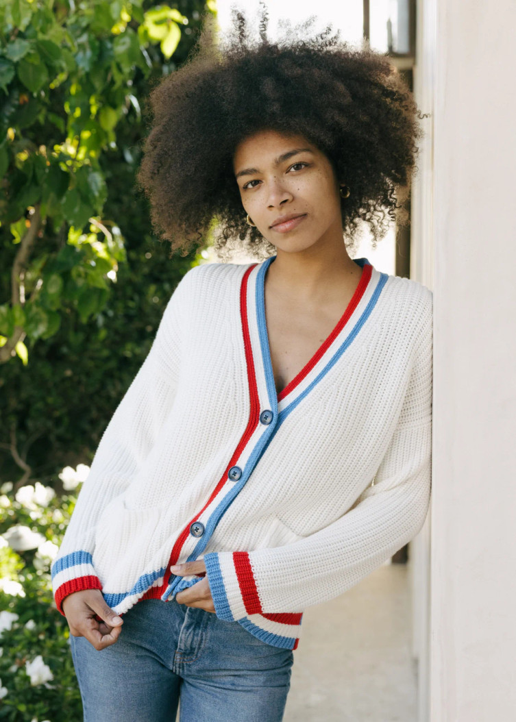 Ellsworth+Ivey Billy America Knit Cardigan