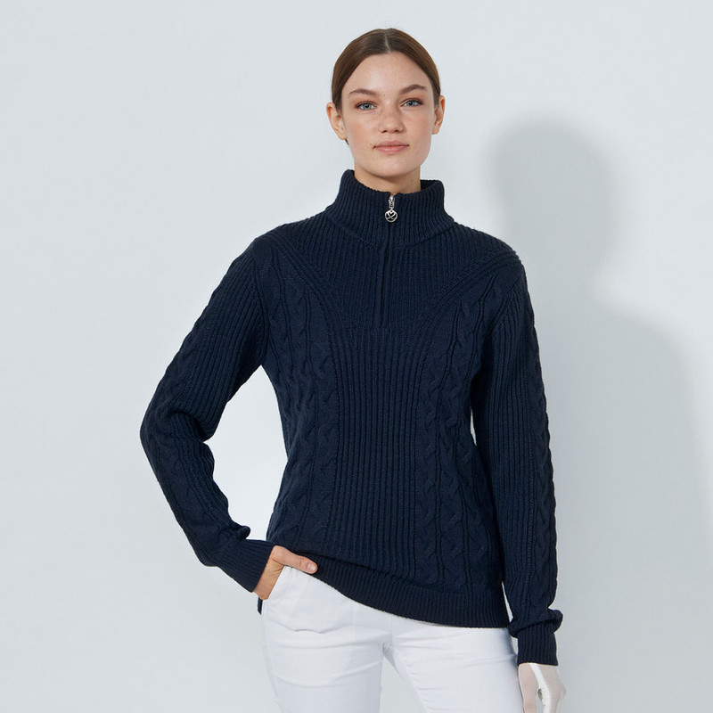 Daily Sports Cable Knit Pullover Sweater Daily Sports Cable Knit Pullover Sweater