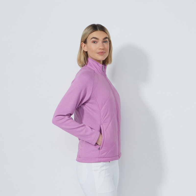 Daily Sports Quilt Sweater Knit Hybrid Jacket [F25]