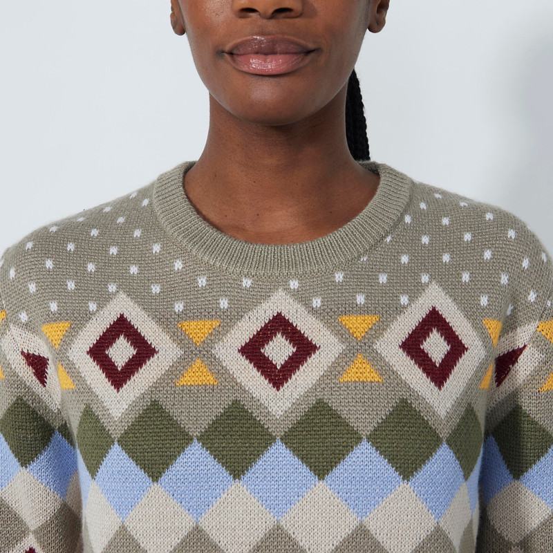 Daily Sports Multi Colored Sweater