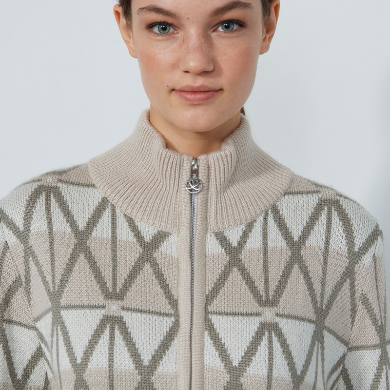 Daily Sports Argyle Raw/Kalamata Cardigan Sweater Daily Sports Argyle Raw/Kalamata Cardigan Sweater