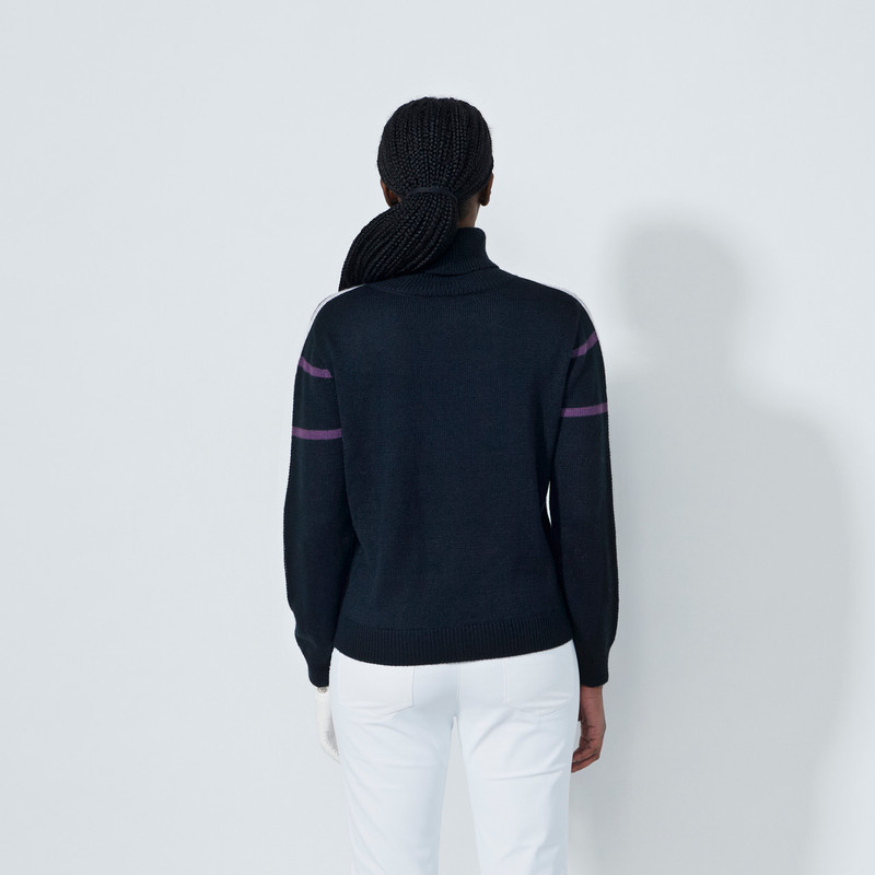 Daily Sports Golf Logo Roll-Neck Pullover Daily Sports Golf Logo Roll-Neck Pullover