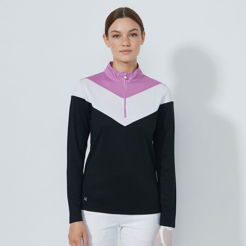 Daily Sports Black Block Long Sleeve Mock Daily Sports Black Block Long Sleeve Mock