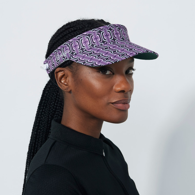 Daily Sports Marina Print Coil Back Visor [F25]