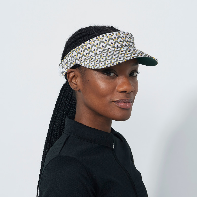 Daily Sports Marina Print Coil Back Visor [F25]