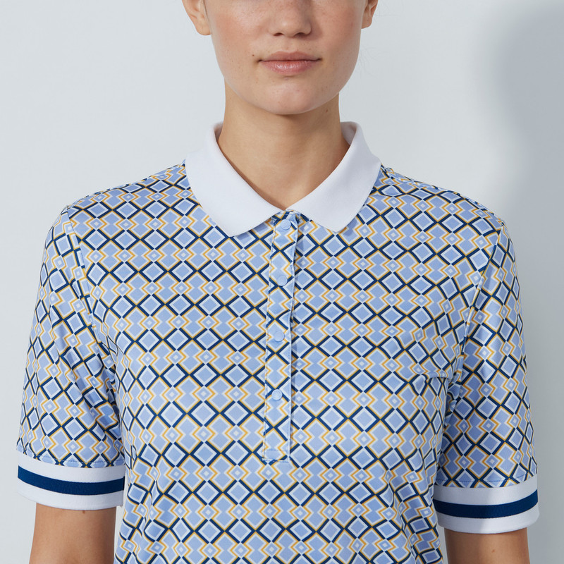 Daily Sports Kaleidoscope Half Sleeve Polo Shirt Daily Sports Kaleidoscope Half Sleeve Polo Shirt