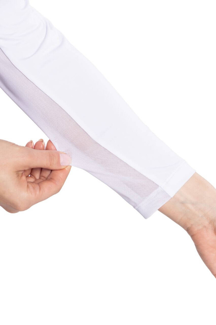 Golftini Say Yes Long Sleeve V-Neck Polo