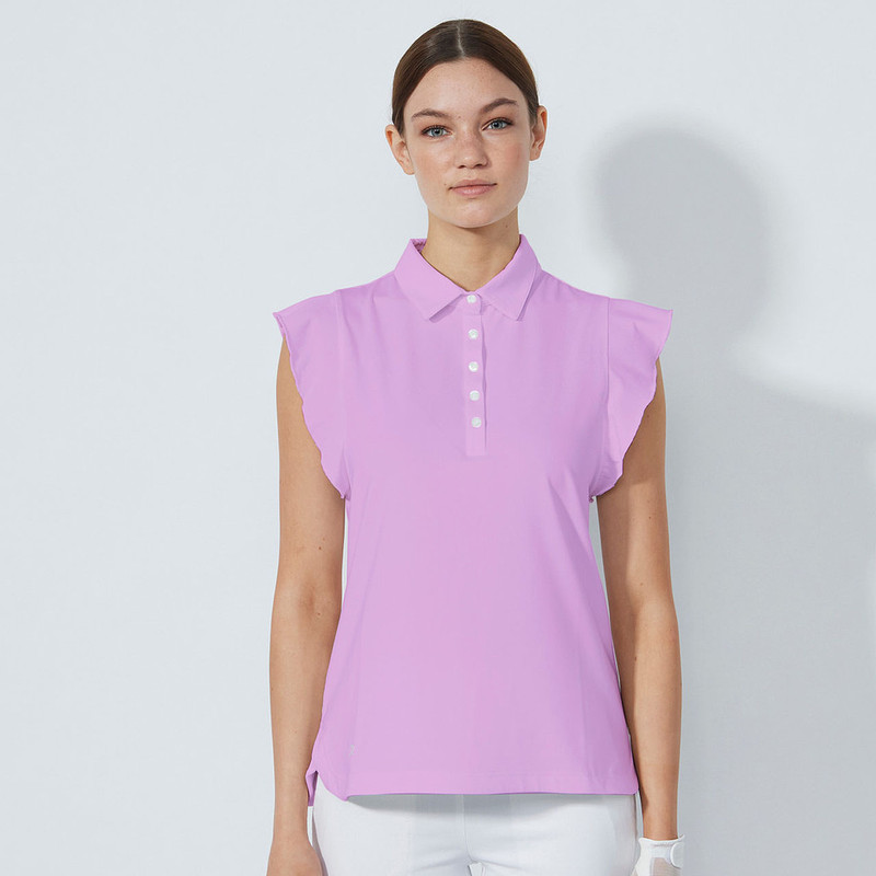 Daily Sports Luxe Frill Sleeveless Polo