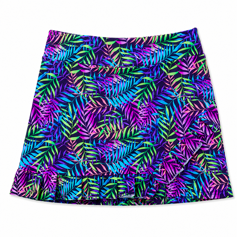 TzuTzu x MF Savannah Midnight Breeze Pleat Skort
