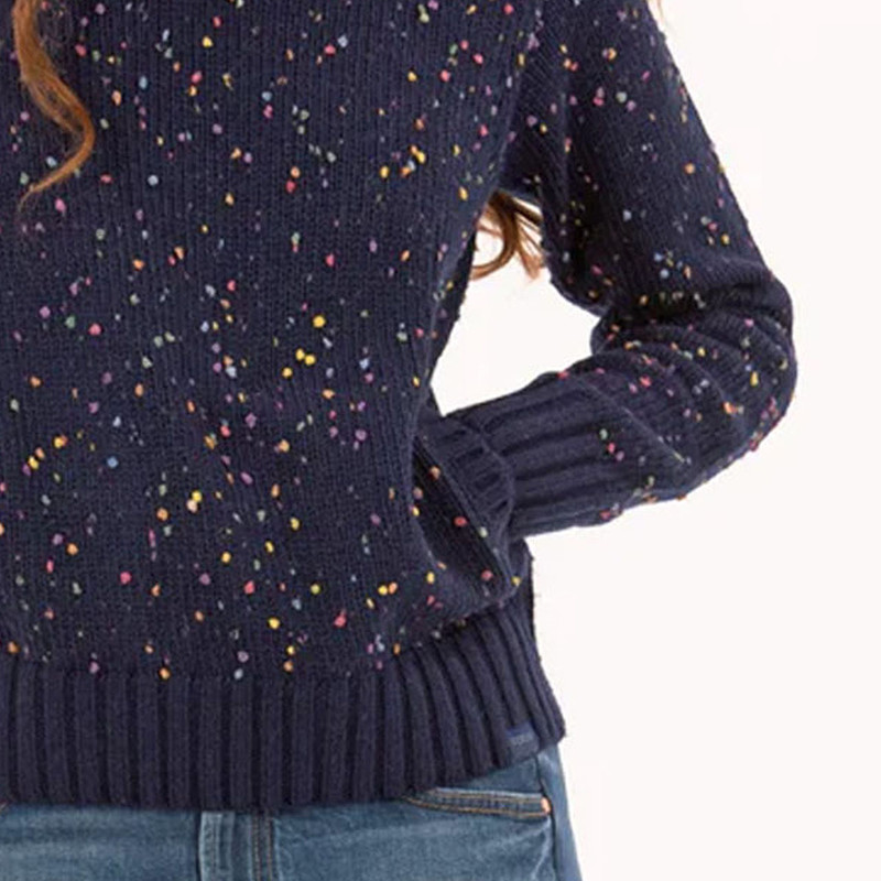 Foray Speckle Navy Sweater
