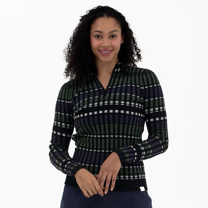 Foray Rib Mock Neck Layer