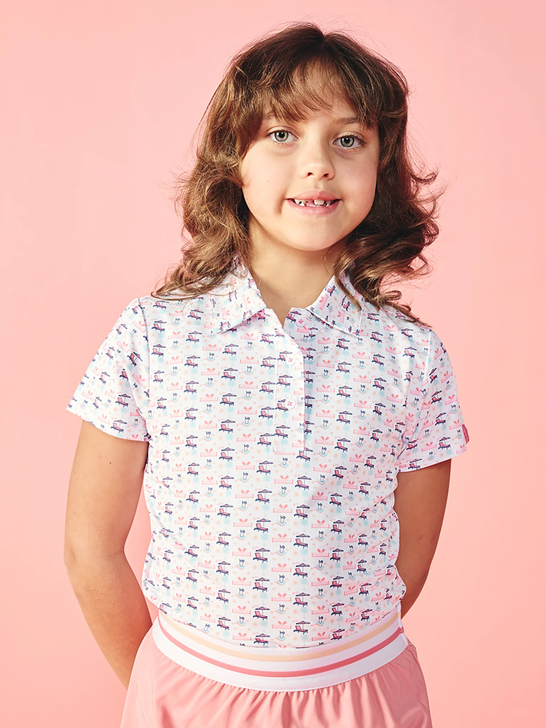 GARB Delilah Youth Short Sleeve Polo