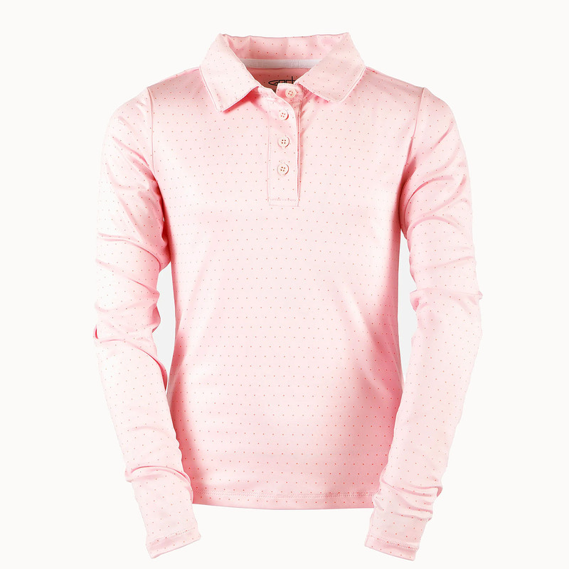 Stellan Youth Girls' Long Sleeve Polo