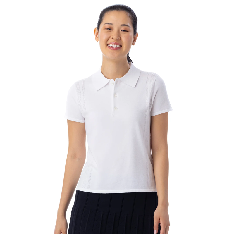 BelynKey Pointelle Chalk Sweater