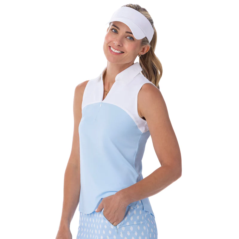 BelynKey Cloud Blue Remy Sleeveless Top