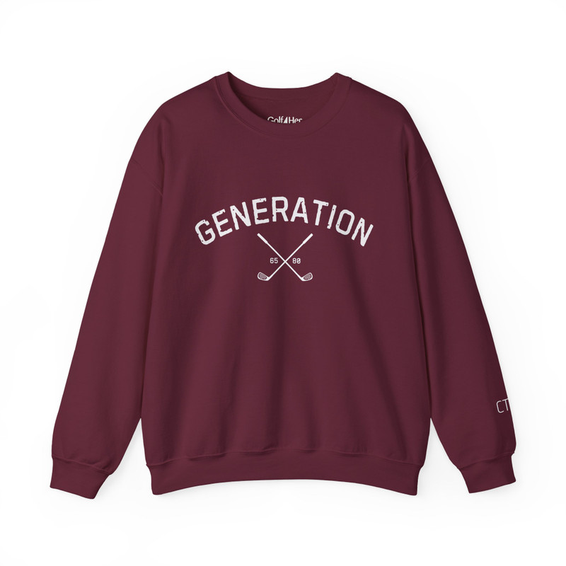 Generation X Golf Sweatshirt | Unisex