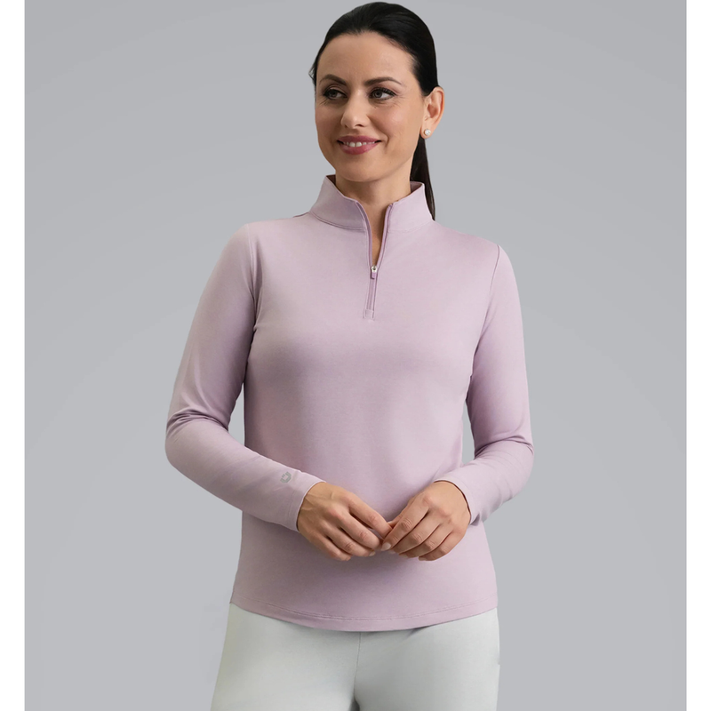 IBKUL IBKomfortable Long Sleeve Mock Neck Top