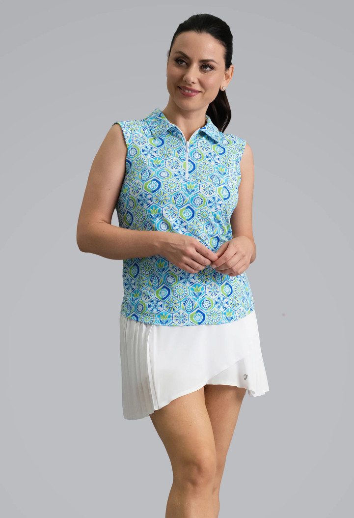 IBKUL Alexis Sleeveless Polo
