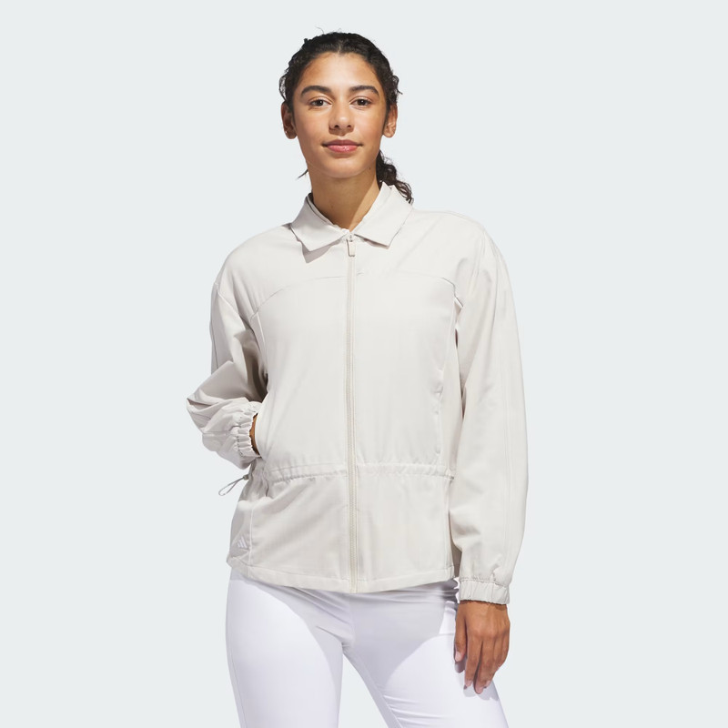  Adidas Ultimate365 Peplum Grid Jacket