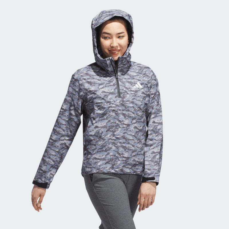 Adidas Tour Climaproof+ Glory Grey Rain Anorak