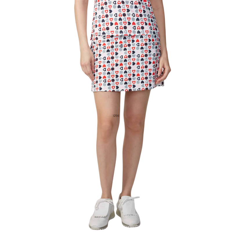 Swing Control Airspun Hearts 16" Skort