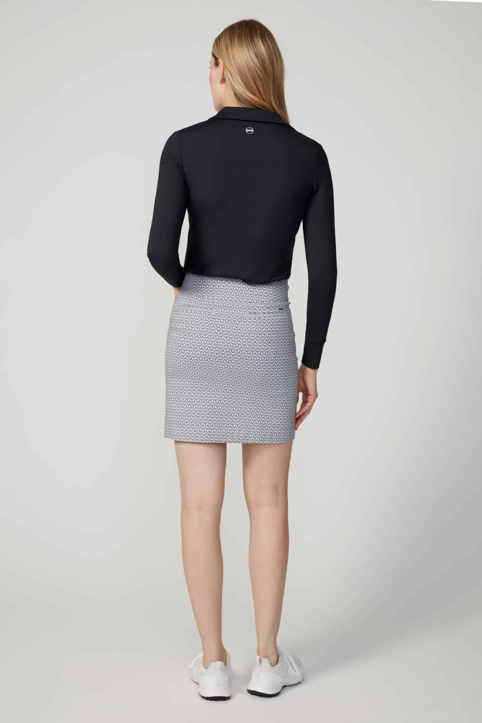 Swing Control Techno Black Rain 16" Golf Skort [2026]