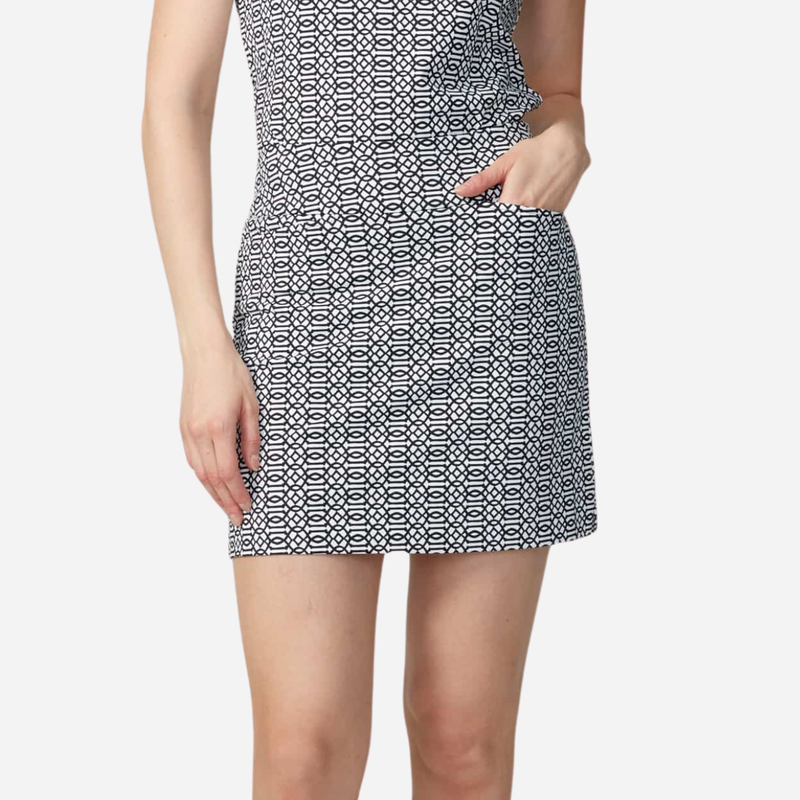 Swing Control Velocity Black Keys 16" Golf Skort [2026]