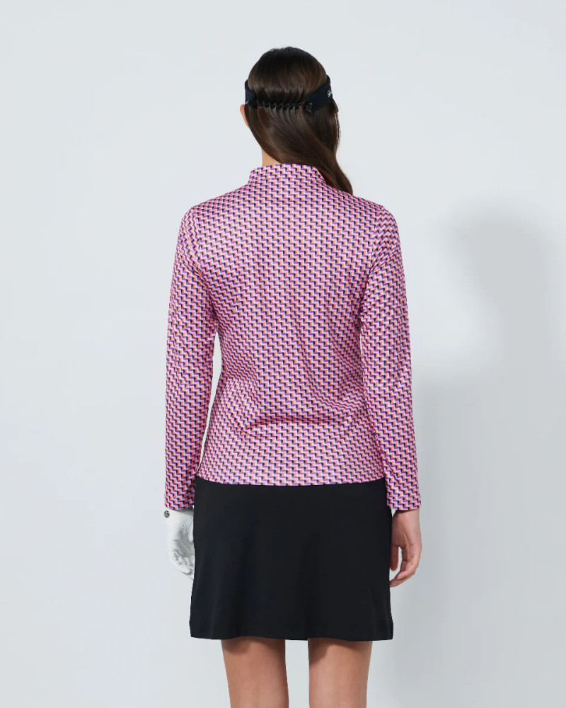 Daily Sports Pop Geo Long Sleeve Mock [PS26]