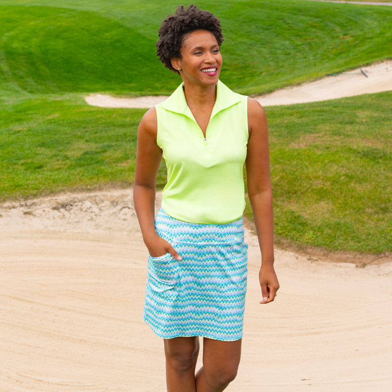 JoFit Key Lime Ace Sleeveless Polo [S26]