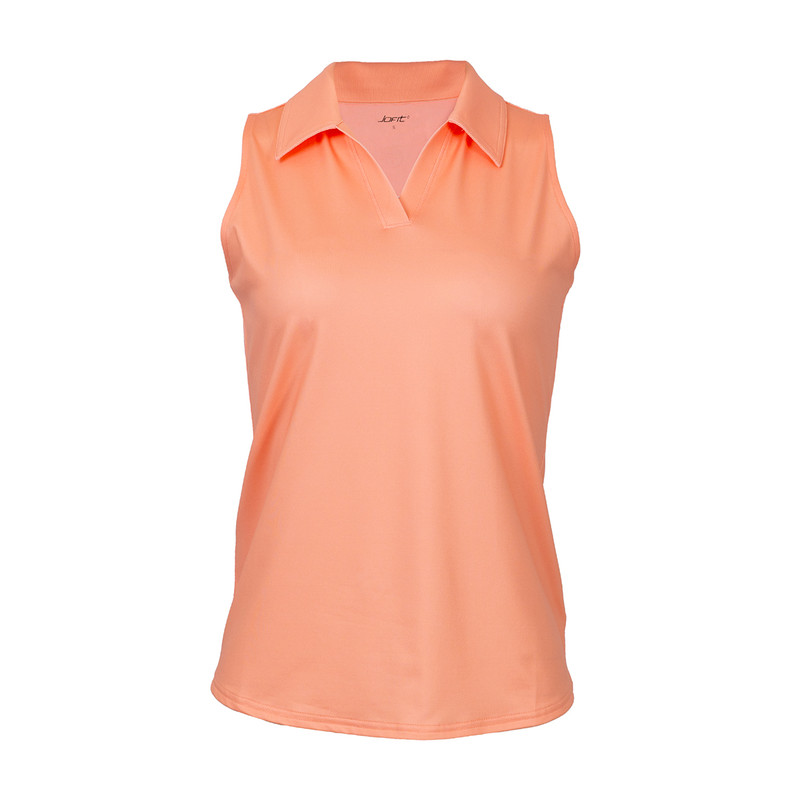 JoFit Johnny Collar Cutaway Sleeveless Polo [S26]