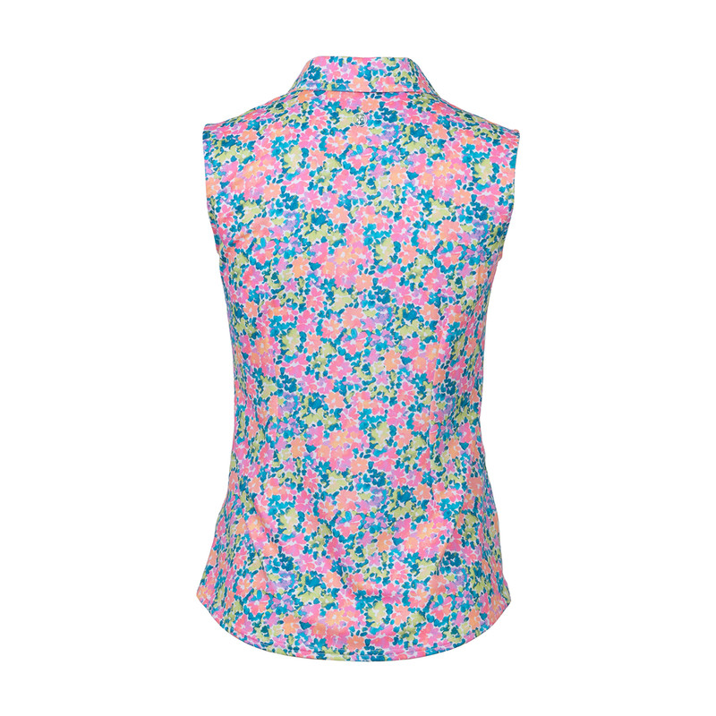 JoFit Ethereal Blooms Sleeveless Polo [S26]