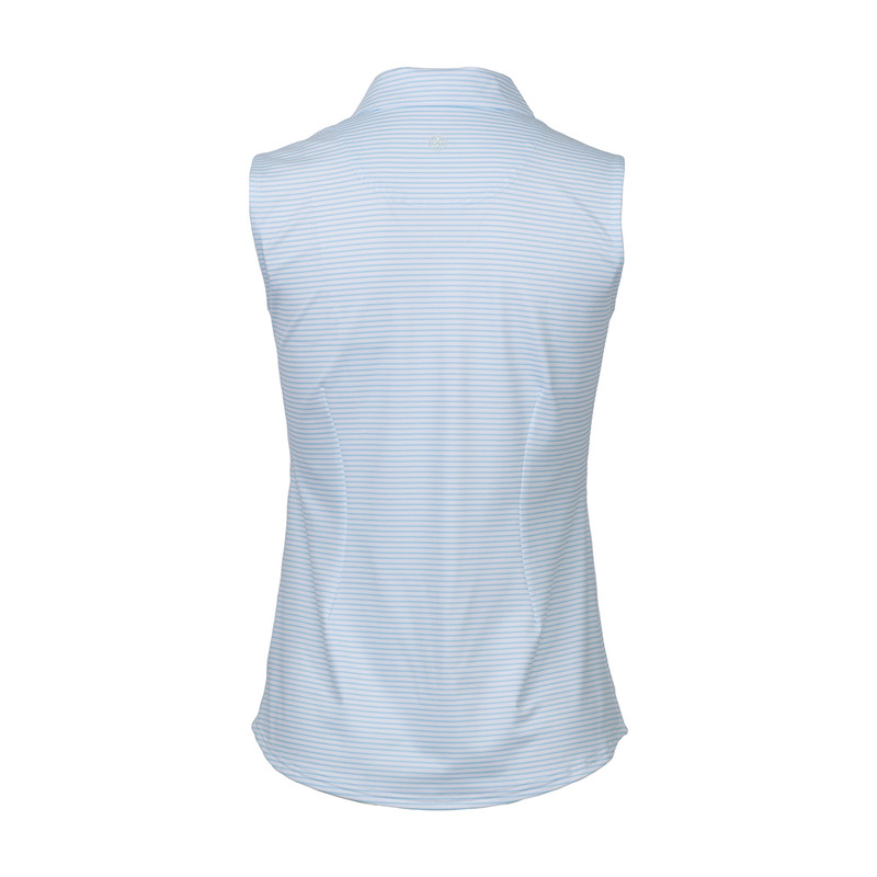 JoFit Whispy Stripe Sleeveless Polo [S26]
