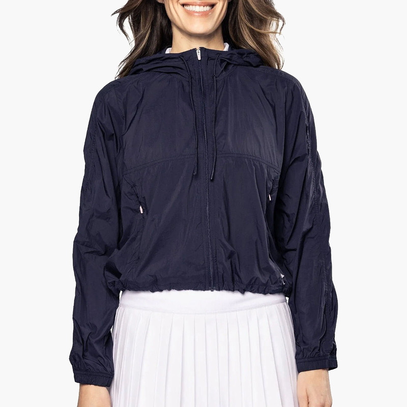 Golftini Featherweight Crop Hooded Jacket