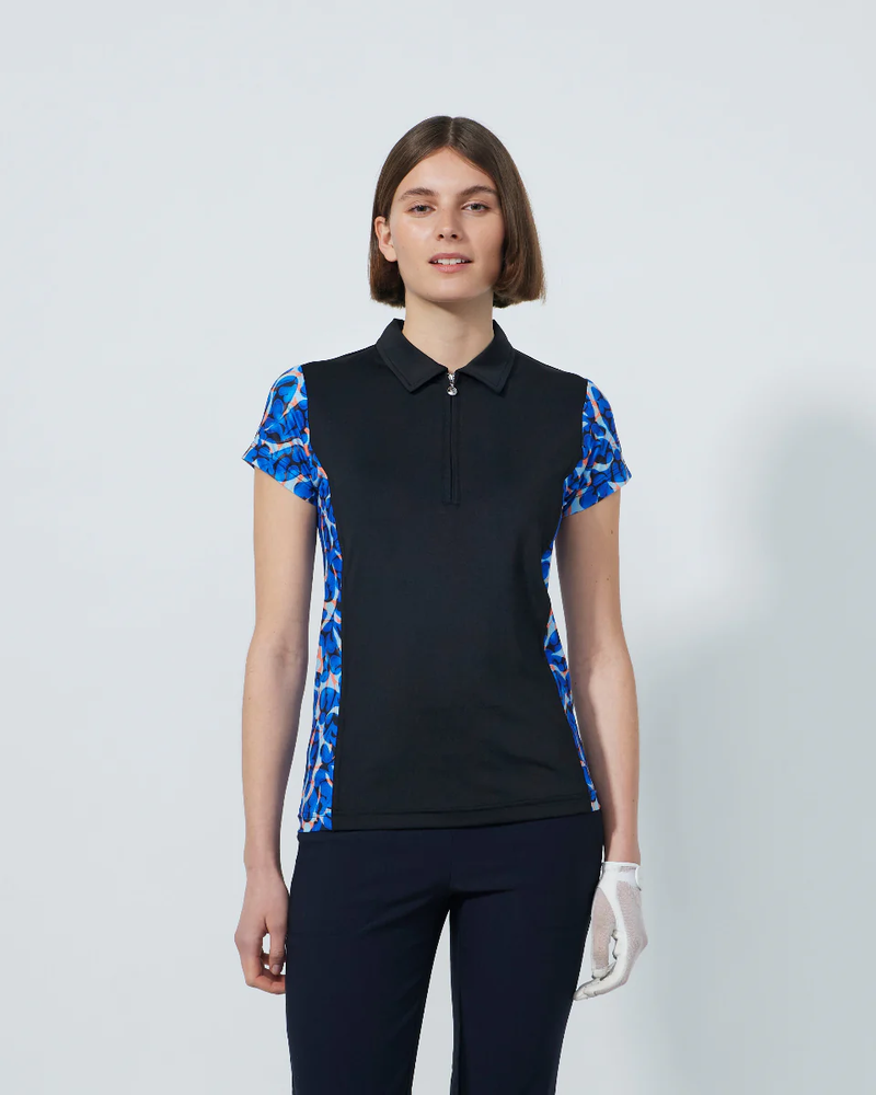 Daily Sports Organic Illusion Edge Cap Sleeve Polo [PS26]