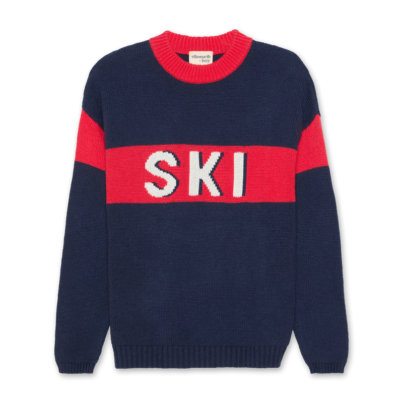 Ellsworth+Ivey Ski Crewneck Sweater