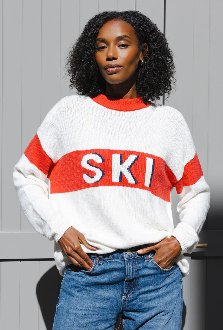 Ellsworth+Ivey Ski Crewneck Sweater