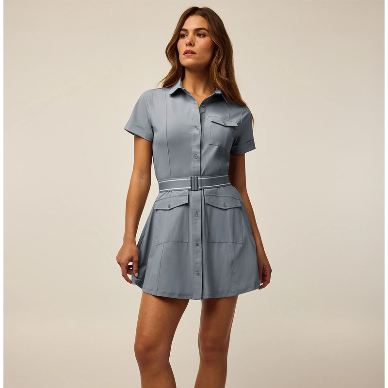 Greyson Phoenix Belted Shirt Dress