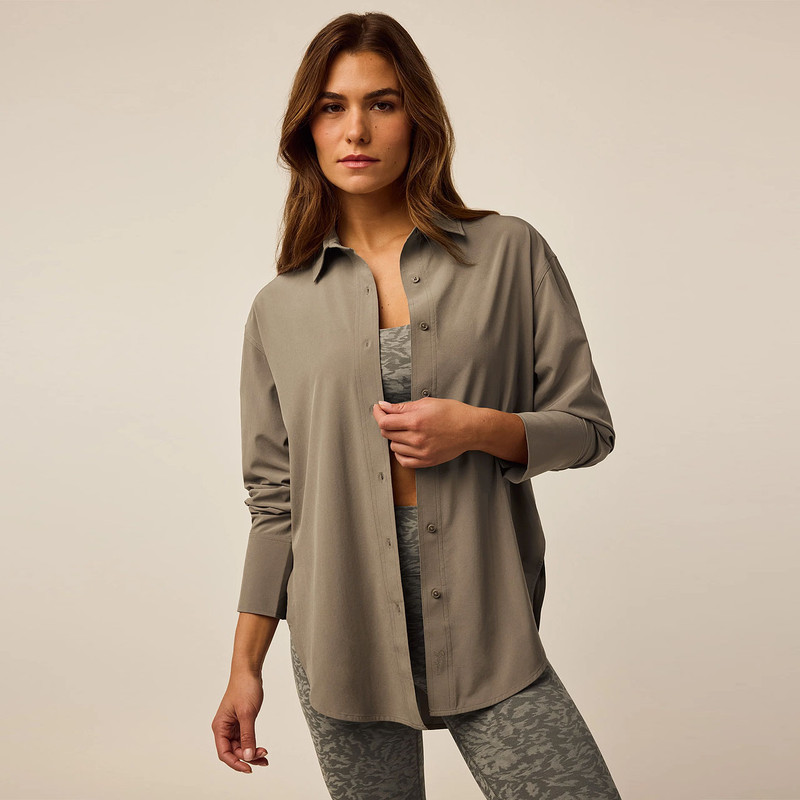 Greyson Ashe Clay Button-Down Shirt