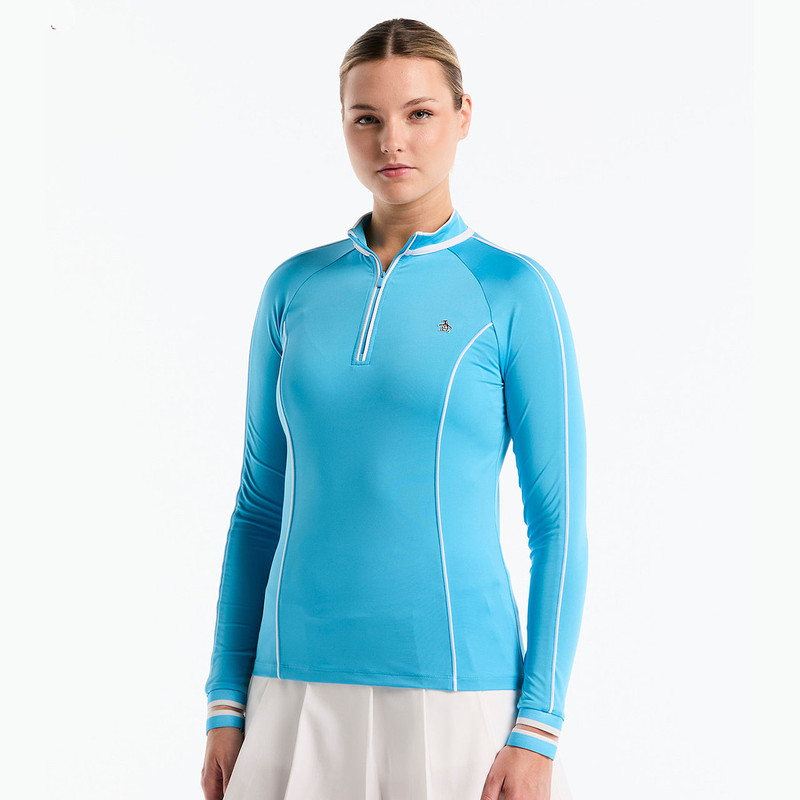 Original Penguin Long Sleeve Sun Protection Mock