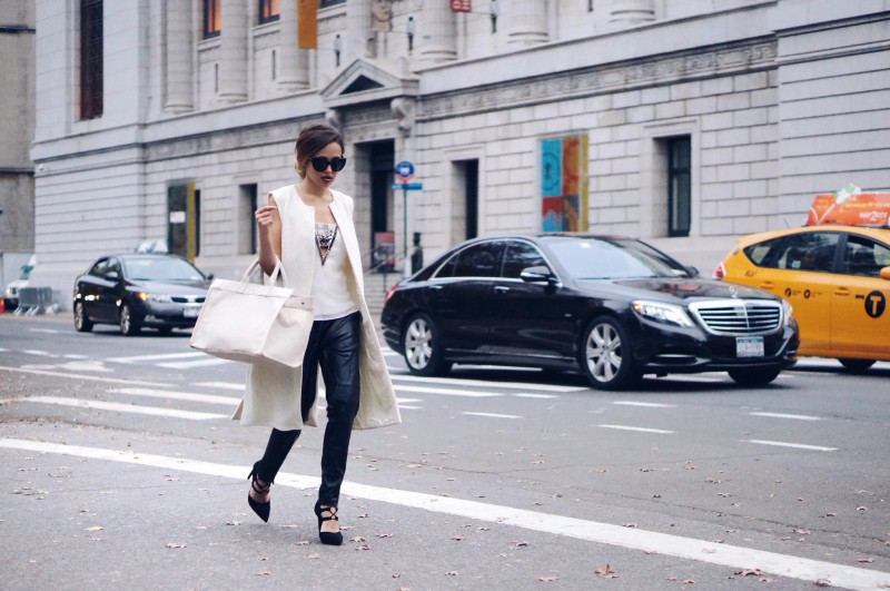 Quilted Koala East West Canvas Tote