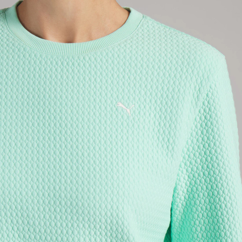 Puma Mint Jelly Boulder Crewneck Sweater