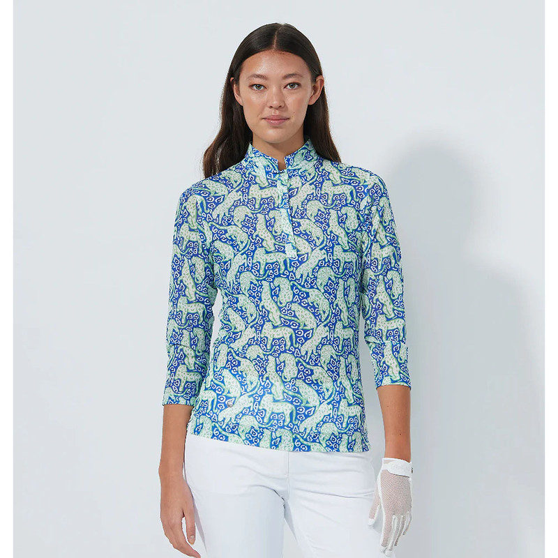 Daily Sports Breeze Jaguar 3/4 Sleeve Mesh Mock