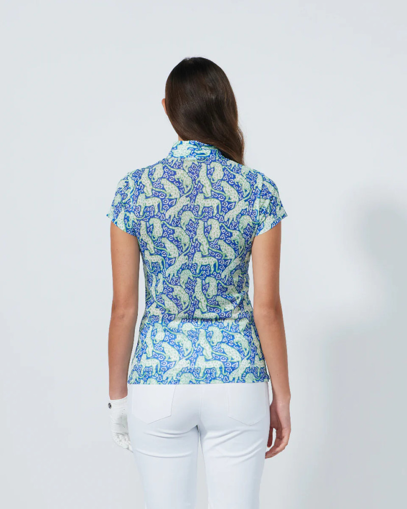 Daily Sports Breeze Jaguar Short Sleeve Mesh Mock