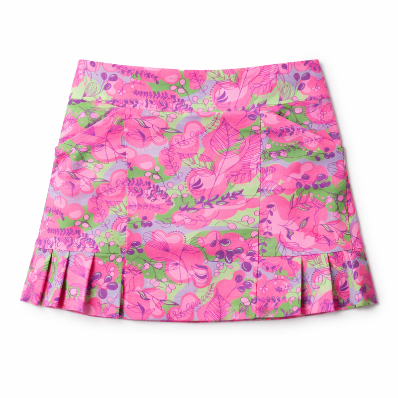 TzuTzu Garden Party Kenley Pleat Skort