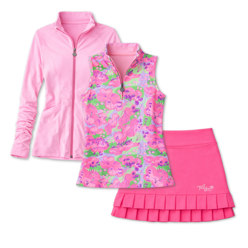 TzuTzu Garden Party Bella Racerback Mock