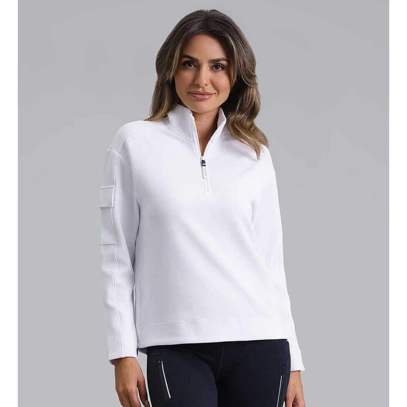 IBKUL Micro Waffle Knit Pullover