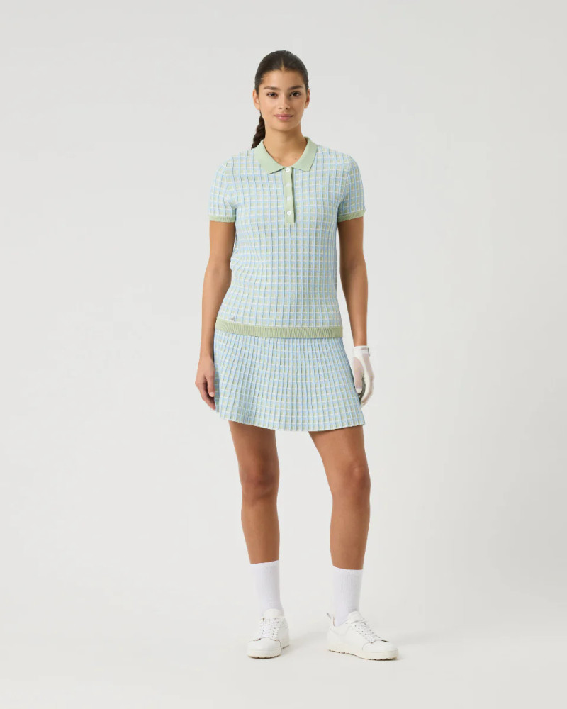 Daily Sports Muted Pistachio Knit Short Sleeve Polo [SS26]