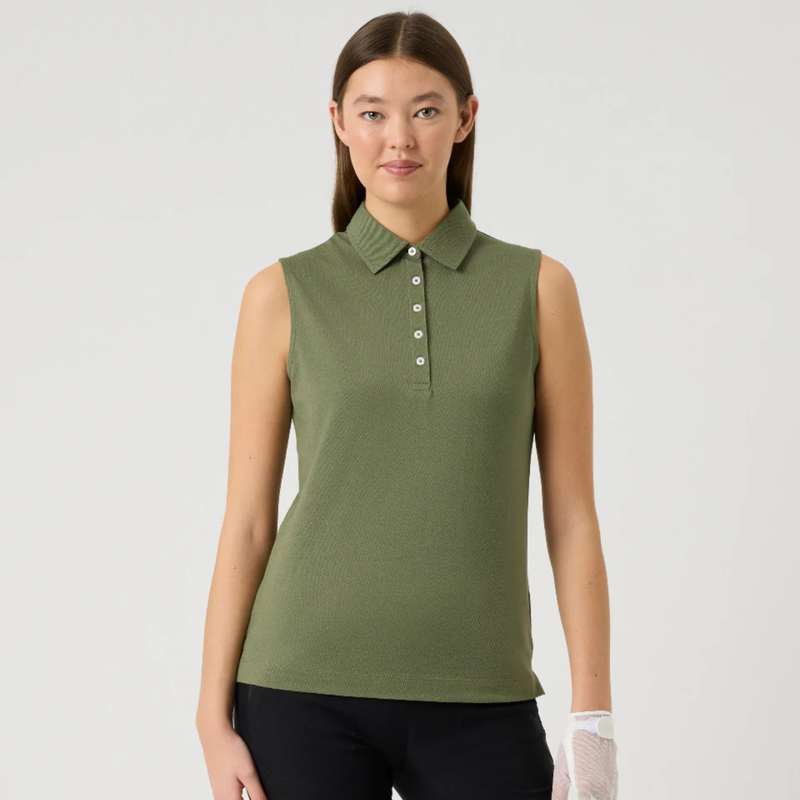 Daily Sports Fairway Cotton Pique Sleeveless Polo [SS26]