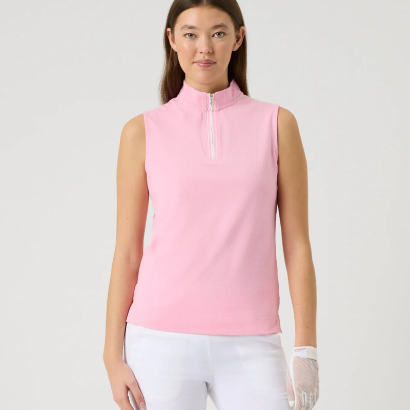 Daily Sports Kim Cotton Pique Sleeveless Mock [SS26]