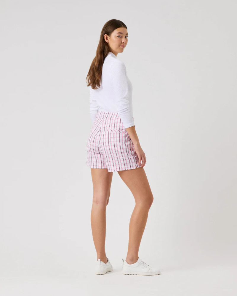 Daily Sports Golf Plaid Prism Pink Short [SS26]
